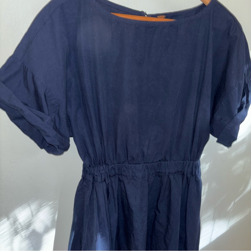 Navy Free People Full-Time Fun Mini Dress size XS - Picture 3 of 9